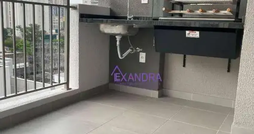 Apartamento com 1 dormitório ( 1 suíte ), sacada com churrasqueira e vaga livre, à venda, 46 m² por R$ 459.000 - Ipiranga - São Paulo/SP