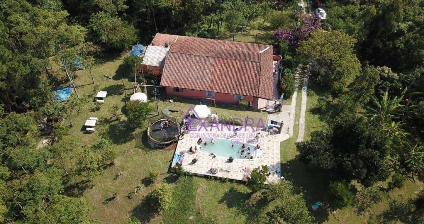 Chácara com 2 dormitórios, 10800 m² - venda por R$ 689.000,00 ou aluguel por R$ 4.500,00/mês - Zanzala - São Bernardo do Campo/SP