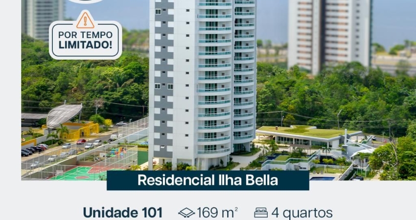 Apartamento na Ponta Negra com 03 quartos