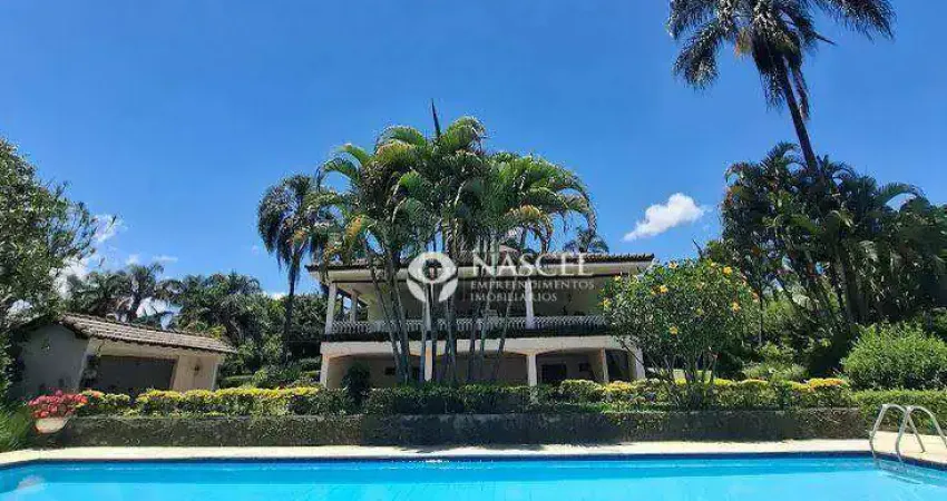 MAGNIFICA  RESIDÊNCIA TÉRREA,  COM  5.196m²,  no JARDIM DAS PALMEIRAS,  COM OPÇÃO DE PERMUTA