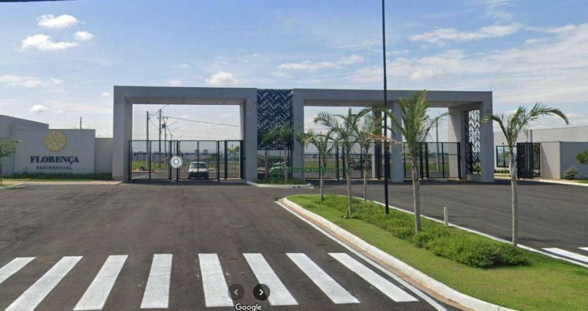 Terreno de 300m² à venda em condomínio de alto padrão - Residencial Florença, Nova Odessa (SP)