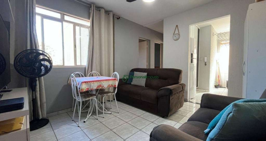 Apartamento com 2 dormitórios à venda, 47 m² por R$ 165.000,00 - Vila Dainese - Americana/SP