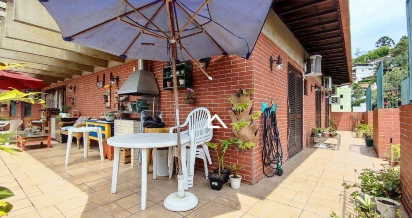 Cobertura com 4 dormitórios à venda, 240 m² por R$ 1.500.000,00 - Agriões - Teresópolis/RJ