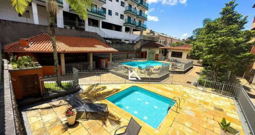 Cobertura com 5 dormitórios à venda, 342 m² por r$ 1.650.000,00 - taumaturgo - teresópolis/rj