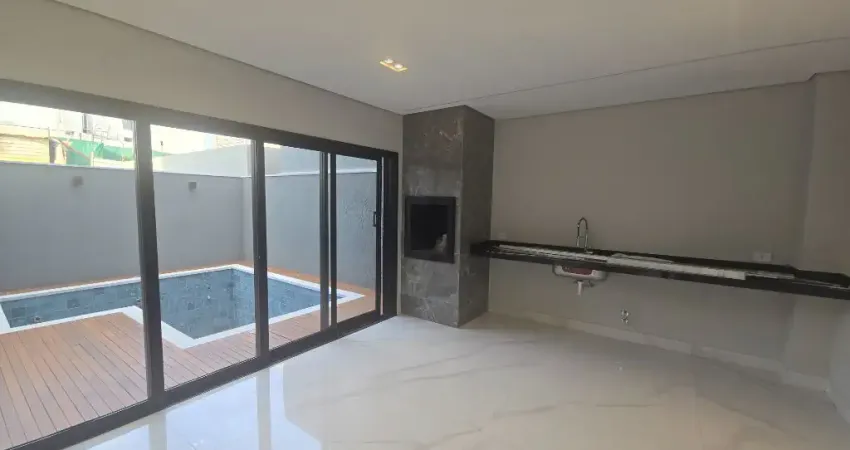 Lindo sobrado com 3 suítes piscina e espaço gourmet no condomínio moradas do vale, zona sul de londrina