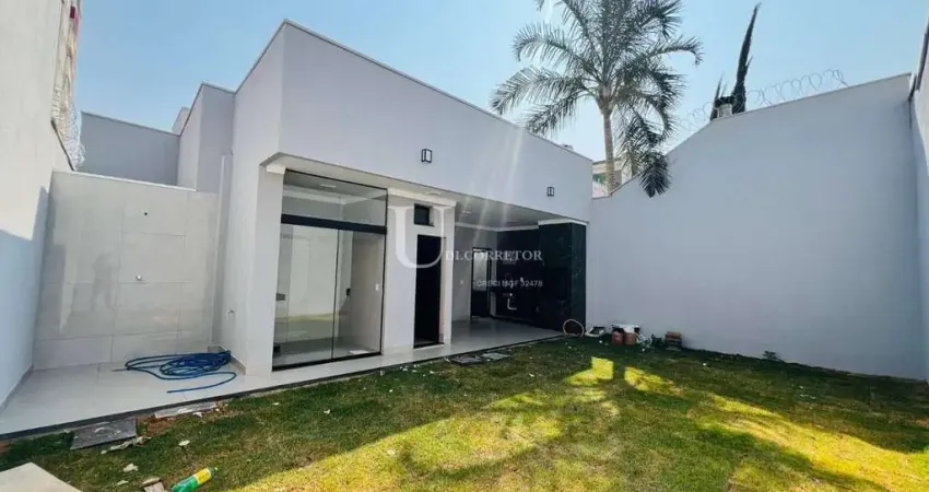 Novo Mundo - Casa 3/4 Fino acabamento c/ área gourmet aos fundos - 2196udi