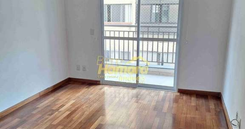 Apartamento  Locação, 70m² área útil, com  2 dormitórios, 1  Suíte, e 1 vaga de garagem em Santa Ce
