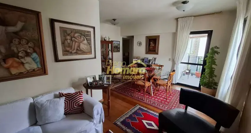 Apartamento a venda de 96 m², com 3 dormitórios, terraço, 2 vagas, com lazer na santa cecilia, são