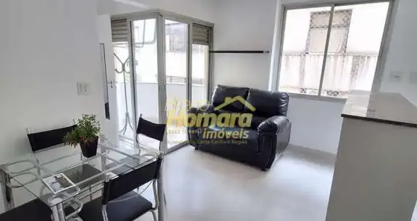 Apartamento para locação, 35m² área úitl, 1 dormitório e vaga de garagem no bairro da santa cecília