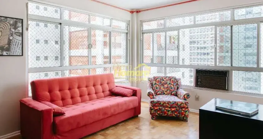 Apartamento para locação de 165 m² com 3 dormitórios, vaga de garagem, totalmente mobiliado, área n