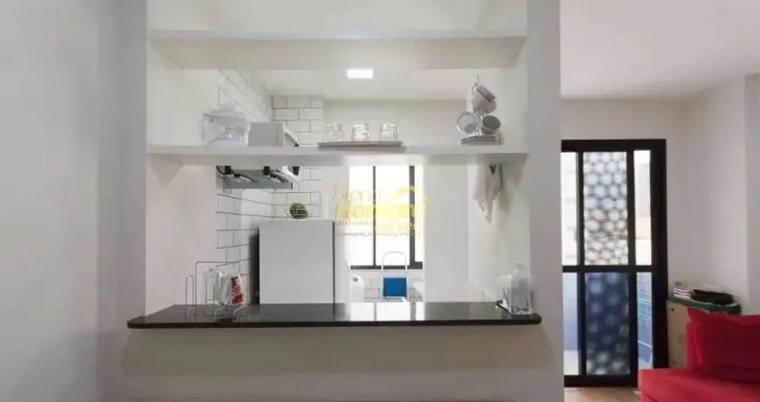 Apartamento para locação de 35 m² com 1 suíte e vaga de garagem no bairro da santa cecília, são pau