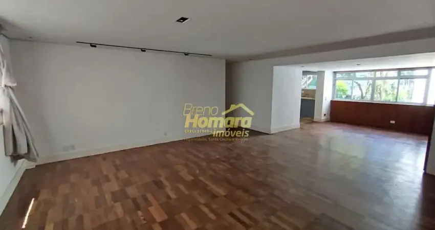 Apartamento para locação de 150 m² com 3 dormitórios sendo 2 suíte e vaga no bairro de higienópolis