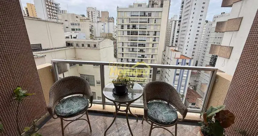 Apartamento à venda de 116 m² com 3 dormitórios e vaga no bairro de higienópolis, são paulo, sp