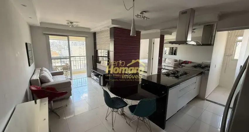 Apartamento para locação de 56 m² com 2 dormitórios, vaga e lazer completo no bairro da vila buarqu
