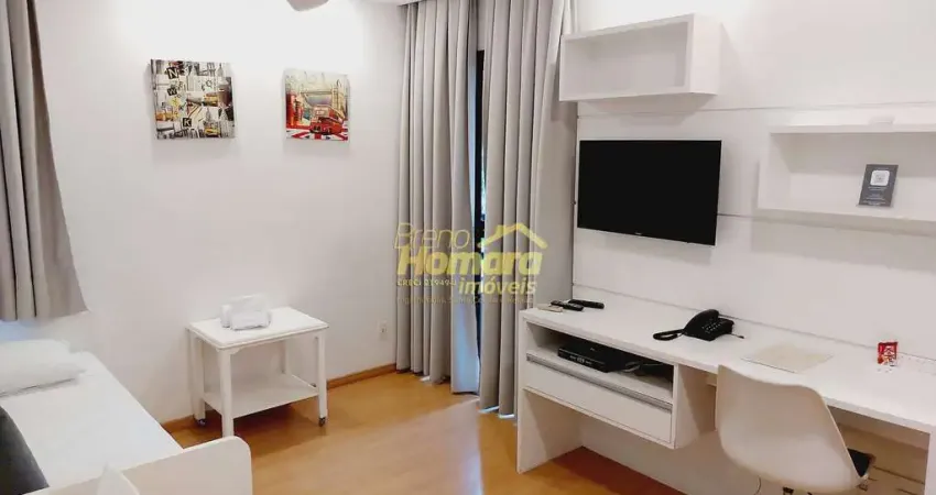 Flat à venda, ao lado do shopping higienópolis, 1 suíte , sala, garagem, com serviço.