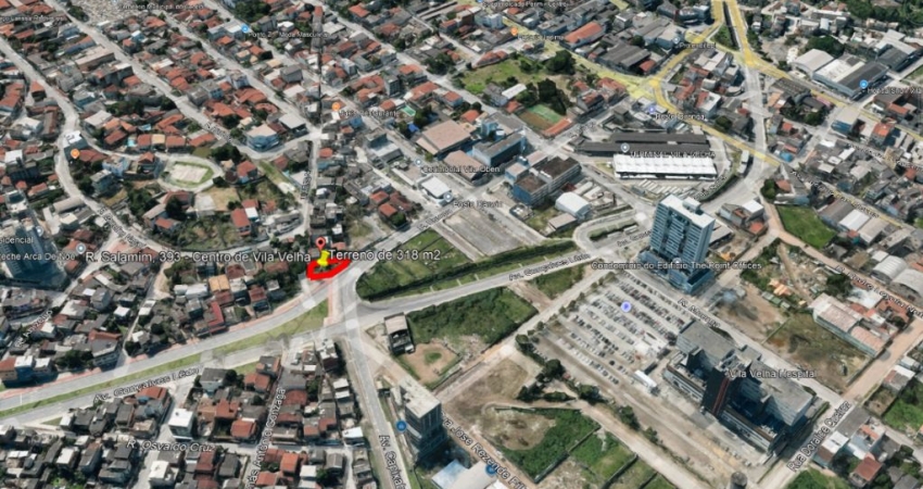 Terreno Comercial de 318 m2 no Centro de Vila Velha