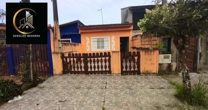 Casa com 2 dormitórios à venda, 60 m² por r$ 180.000,00 - estância balneária de itanhaém - itanhaém/sp