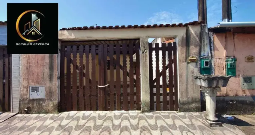 Casa com 2 dormitórios à venda por r$ 180.000,00 - jardim guanabara - mongaguá/sp