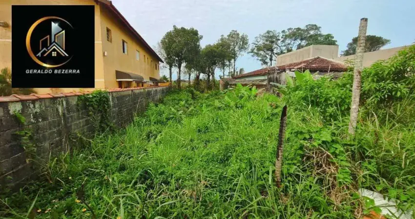 Terreno à venda no Parque Verde Mar, Mongaguá