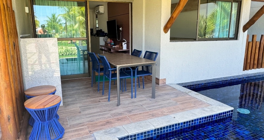 Flat Muro alto com piscina privativa - 73 m2