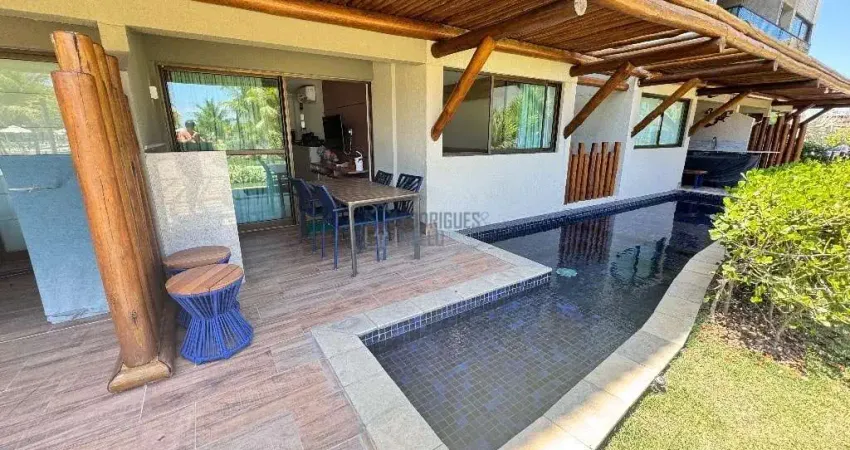 La Fleur Polinesia - Muro Alto - Flat terreo com Piscina