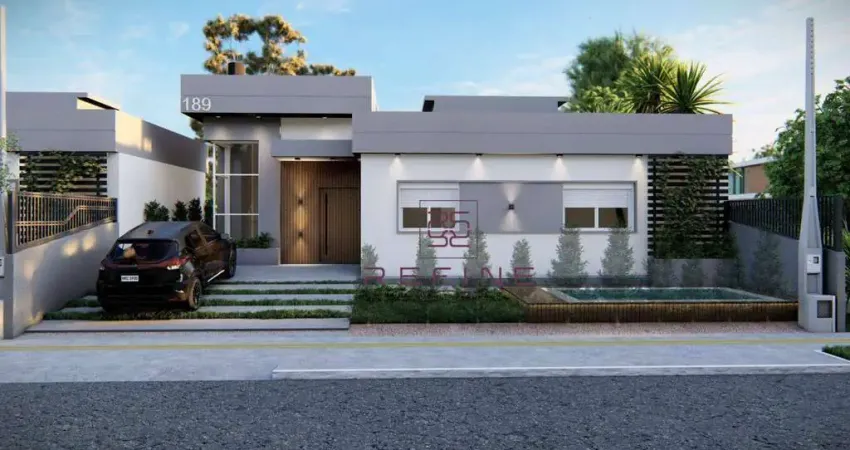 Casa com 3 dormitórios à venda, 79 m² por R$ 629.000 - Renascença - Gravataí/RS