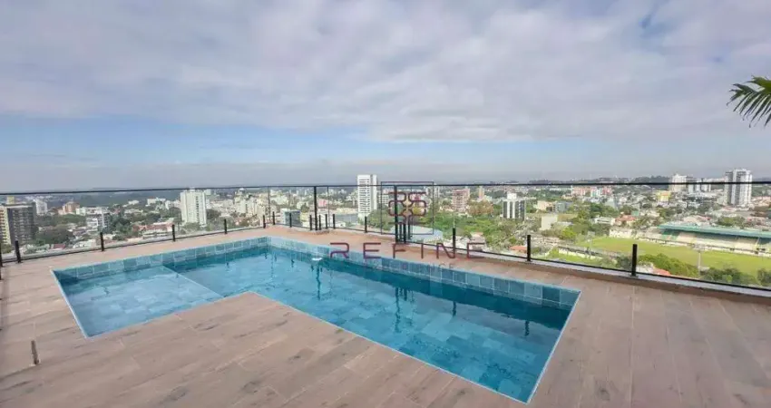 Apartamento com 2 dormitórios à venda, 68 m² por r$ 495.000,00 - dom feliciano - gravataí/rs