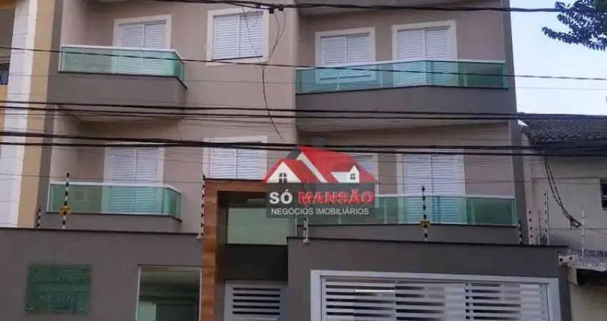 Cobertura com 2 dormitórios à venda, 106 m² por R$ 470.000,00 - Vila Valparaíso - Santo André/SP