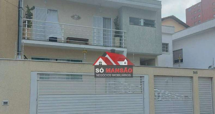 Sobrado com 3 dormitórios à venda, 181 m² por R$ 890.000,00 - Santa Terezinha - São Bernardo do Campo/SP