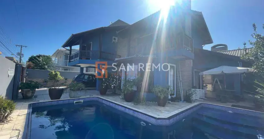 Casa em condomínio fechado com 5 quartos à venda na Rua Bosque das Aroeiras, 280, Campeche, Florianópolis