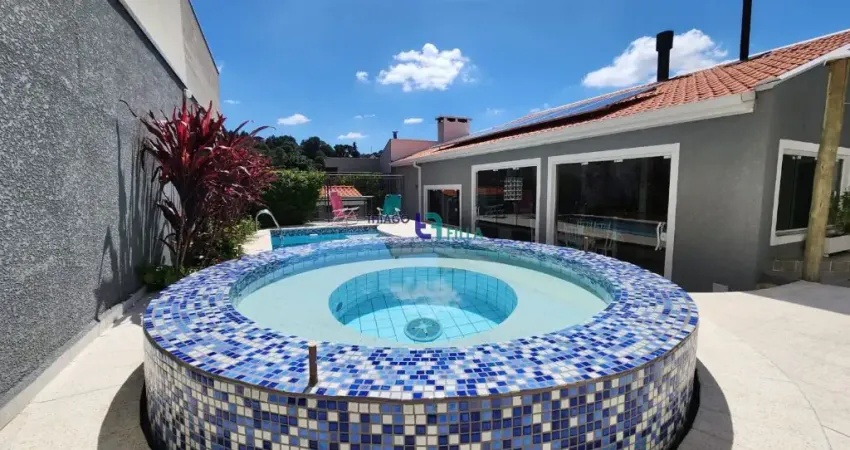 Casa com piscina aquecida com área gourmet à venda no bom retiro