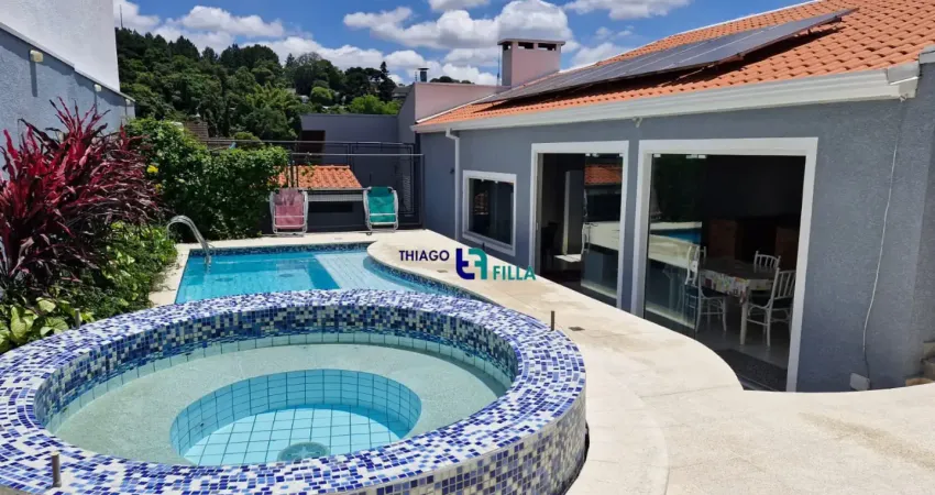 Casa com piscina aquecida com área gourmet à venda no bom retiro