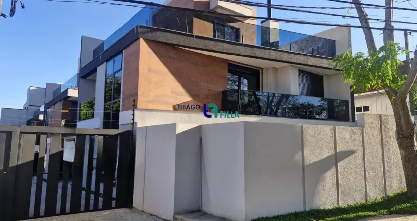 Sobrado com 3 suítes jardim e terraço no bairro são francisco