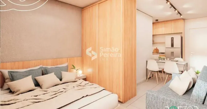 Apartamento com 1 quarto à venda no Poço Rico, Juiz de Fora