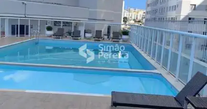 Apartamento totalmente mobiliado de 2 quartos no condomínio park quinet - bairro santa terezinha -