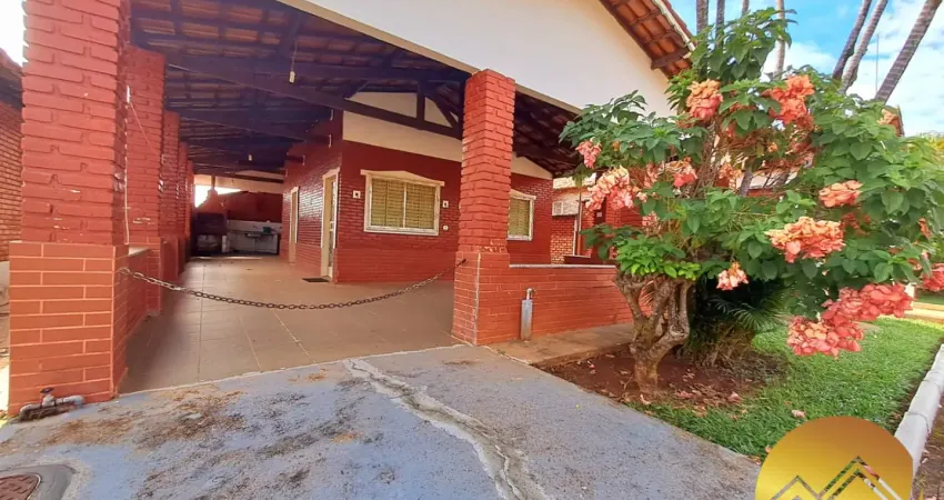 Oportunidade! chalé em caldas novas mobiliado com 3 quartos, varanda ampla com churrasqueira