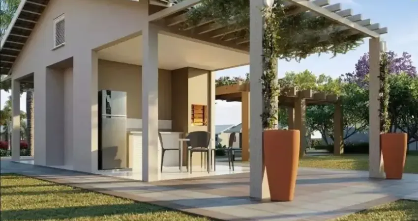 Aceita veículo como parte do pagamento. casa térrea em condomínio fechado para venda, 43 m² e terreno com 131m².