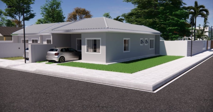 Casa a venda na praia com espaço de terreno