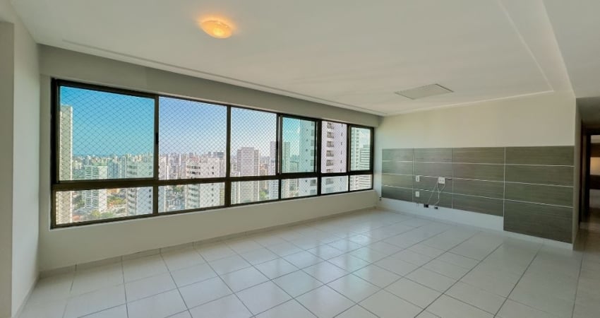 Apartamento 130m² | 3 quartos | 4 banheiros | dependência completa | 2 vagas