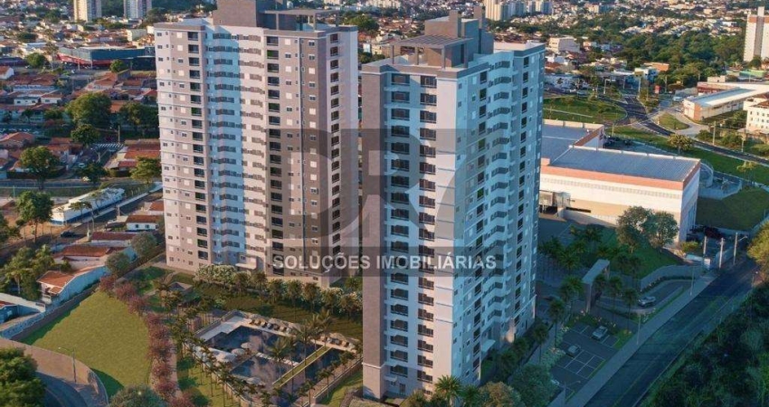 Apartamento à venda em Campinas, Loteamento Parque São Martinho, com 2 quartos, com 64 m²
