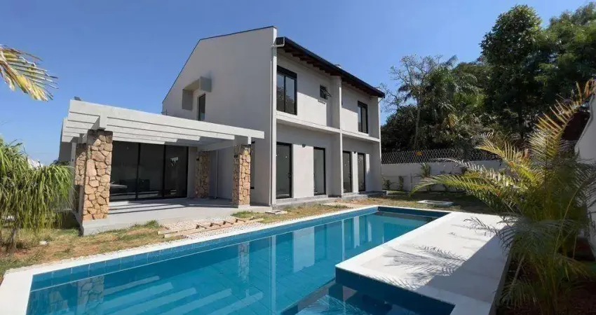 Casa com 5 suítes à venda em condomínio alto padrão - barão geraldo - campinas/sp