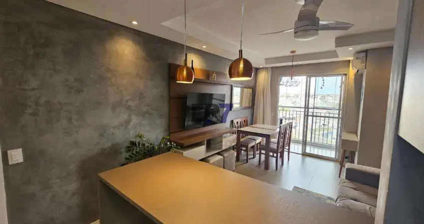 Apartamento à venda em campinas, residencial parque da fazenda, com 3 quartos, com 62 m²