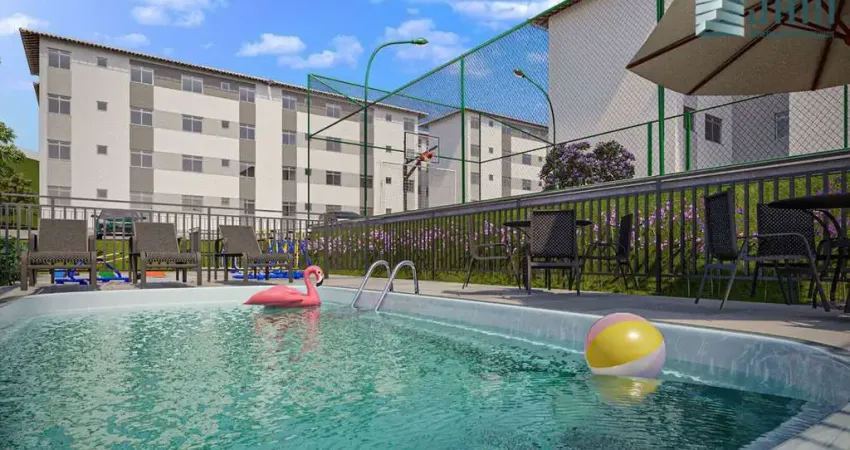 Apartamento para Venda em Ribeirão das Neves, Papine (Justinópolis), 2 dormitórios, 1 banheiro, 1 vaga