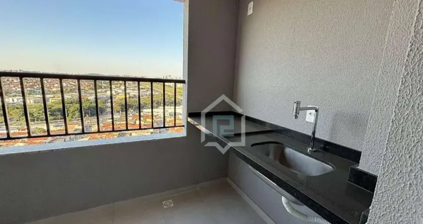 Apartamento com 2 dormitórios para alugar, 77 m² por R$ 3.490,00/mês - Vila Progresso - Sorocaba/SP