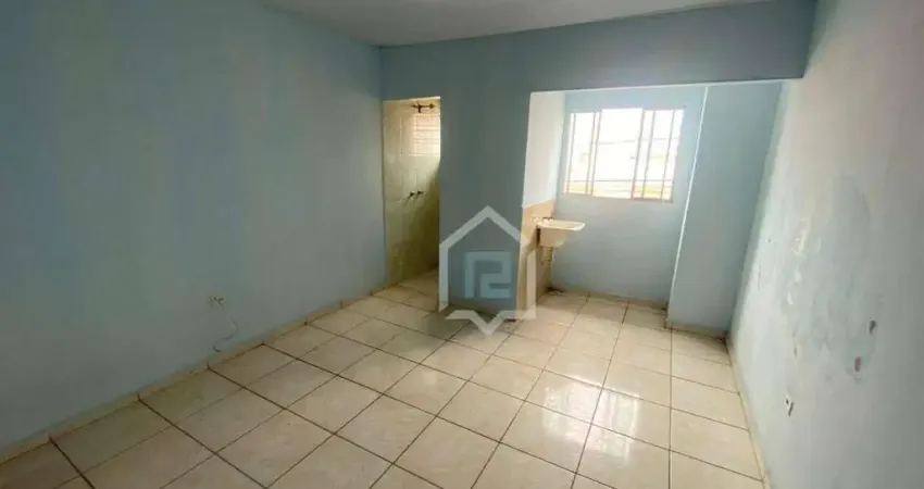 Kitnet com 1 dormitório para alugar, 27 m² por r$ 750,00/mês - jardim santa madre paulina - sorocaba/sp