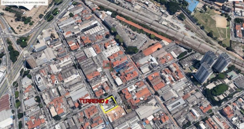 Terreno comercial para alugar na Rua Brigadeiro Galvão, 0001, Barra Funda, São Paulo