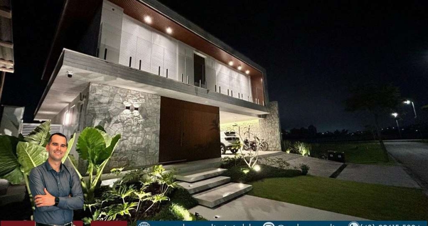 Casa Alto Padrão Mobiliada com Piscina e Usina Solar no Condomínio Reserva da Pedra – Pedra Branca | Palhoça/SC