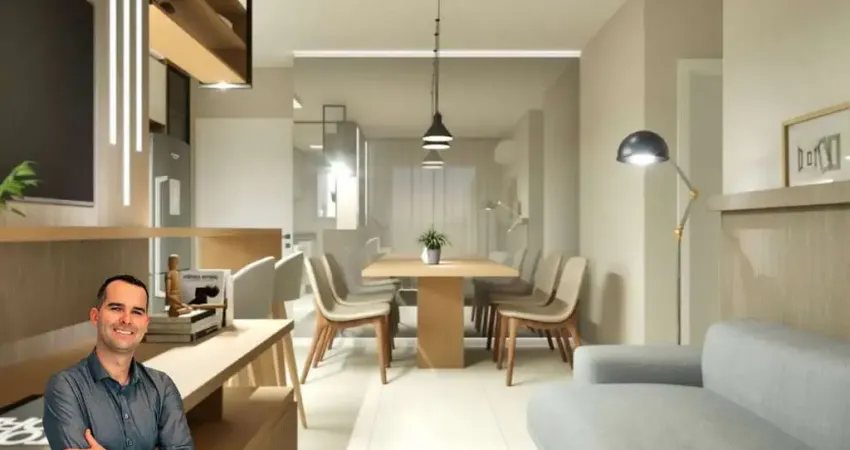 Apartamento 2 dormintórios sendo 1 suíte | Area de Lazer Completa - Pedra Branca - Palhoça/SC
