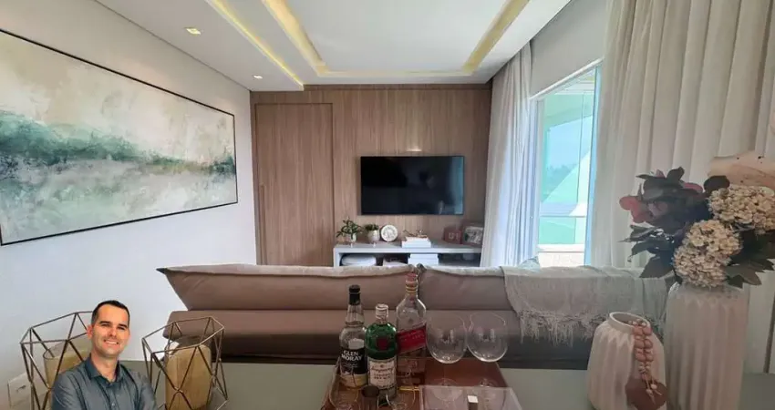 Apartamento à Venda – 2 Dormitórios | Suíte | Semi-Mobiliado | 71,3m² | Centro – Palhoça/SC