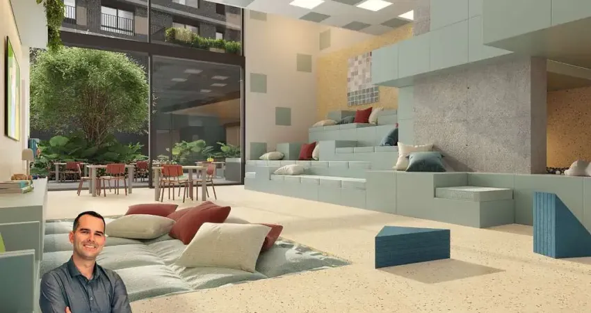 Apartamento 2 dormitórios sendo 1 suíte no pátio das artes – passeio pedra branca